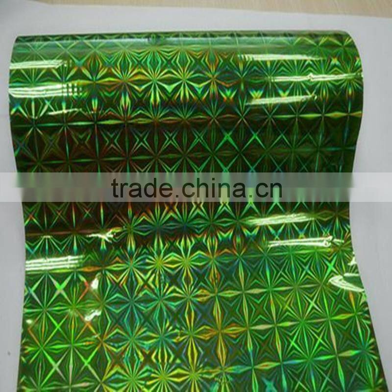 Festival Decoration Colorful PVC Holographic Film Of China Manufacturer
