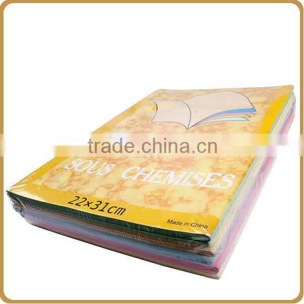 Printable hard color paper sheet on demand