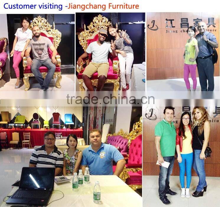 2015 Europe Style Leather Stainless Steel Living Room Chair JC-SS70