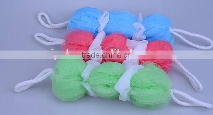 Wholesale natural sea bath belt shower sponge for lady and adult