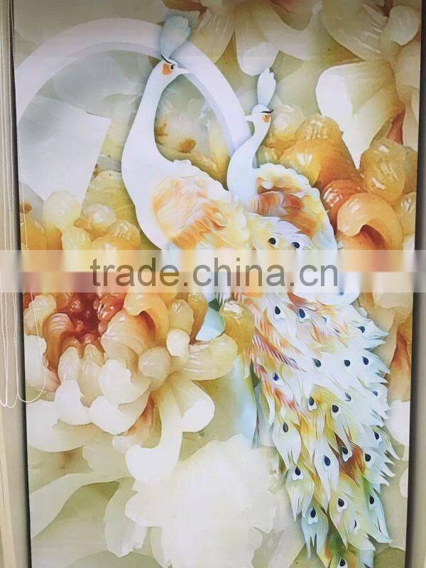 3D digital printed wall paper,roller blinds for windows