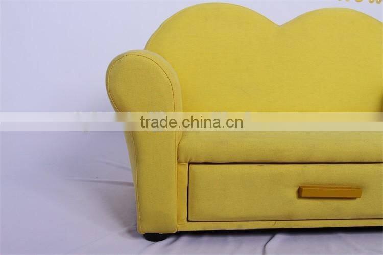 Baby Furniture Two Seat Sofa with Storage