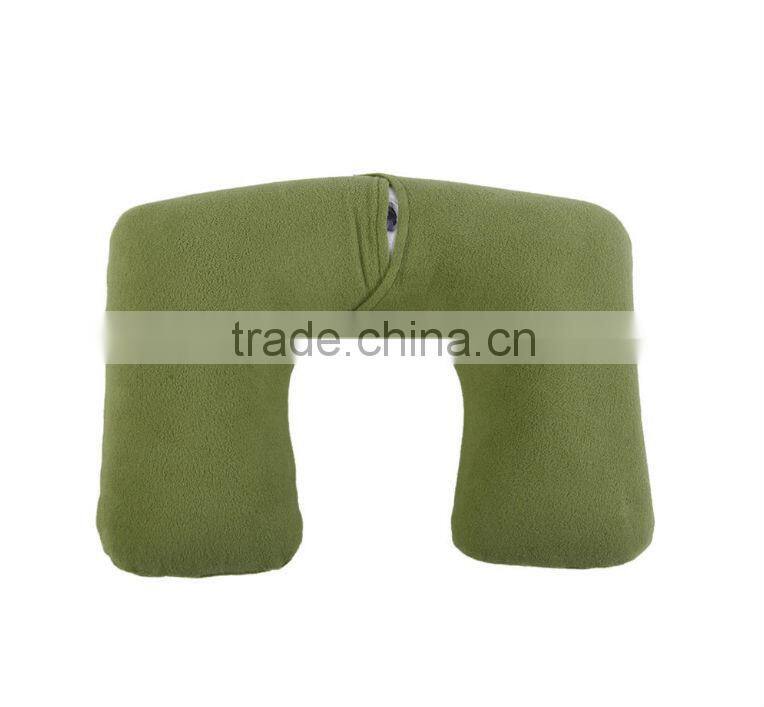 U-shap inflatable air filled pillow bag