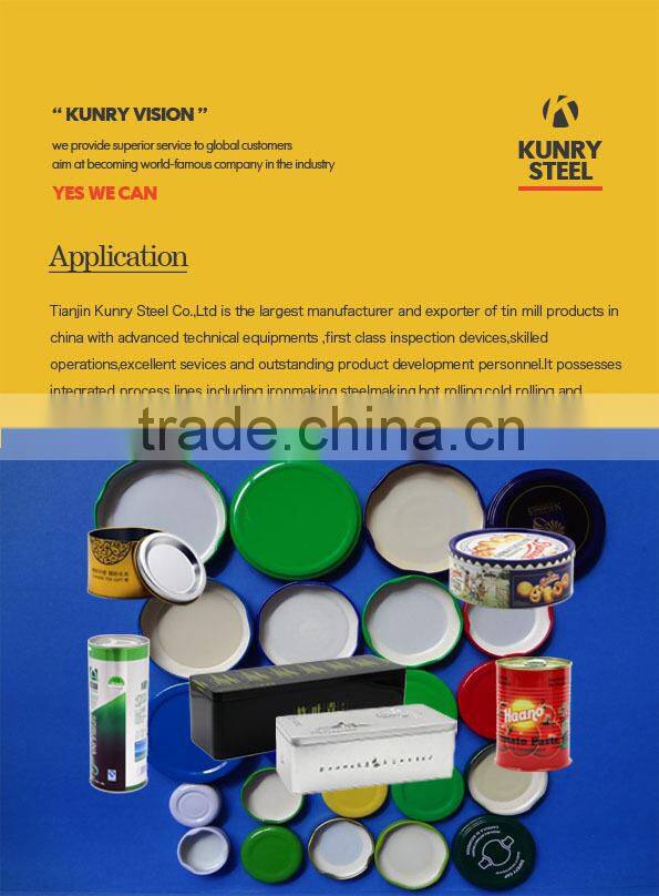 tinplate price from tianjin factory