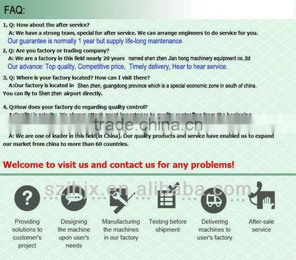 Model JH-320 full automatic silk screen printing machine