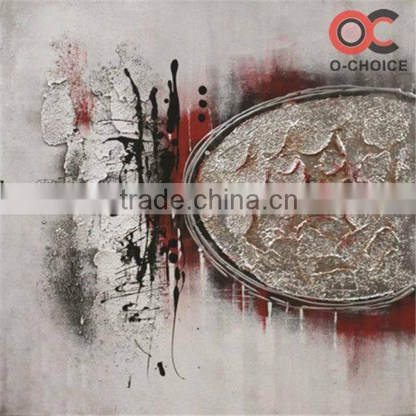 Abstract paintings with description of painting