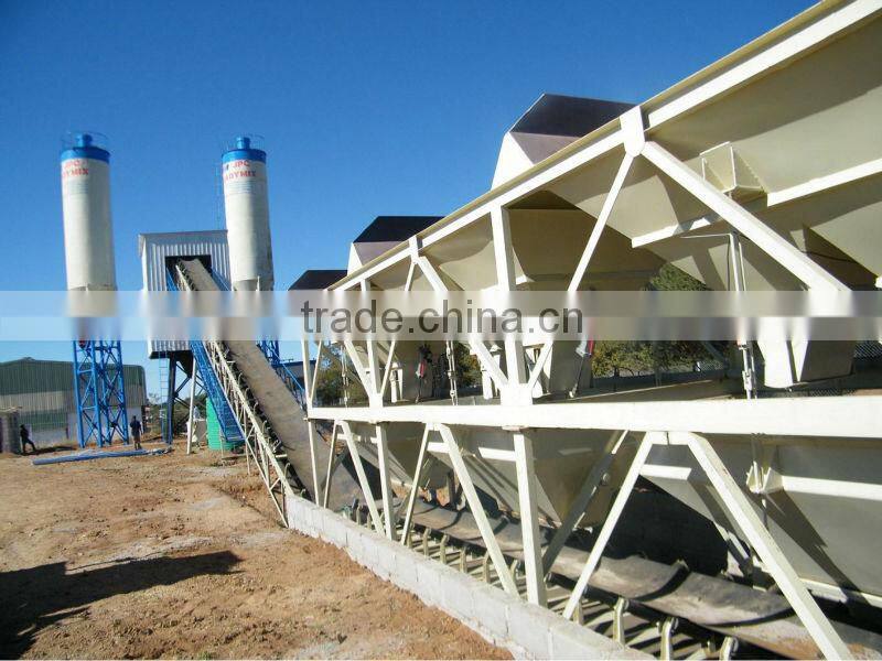 CE,BV HZS25 -HZS240 mobile/stationary concrete batching plant cememt mixing machine with capacity from 25 m3/h to 420m3/h