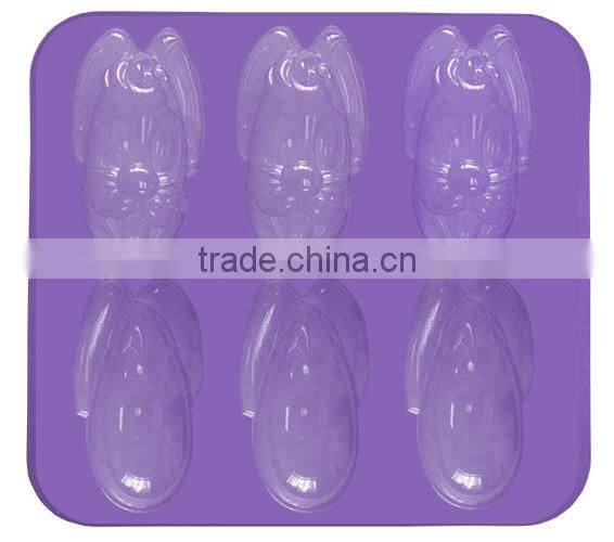 Easter holiday rabbit silicone mould