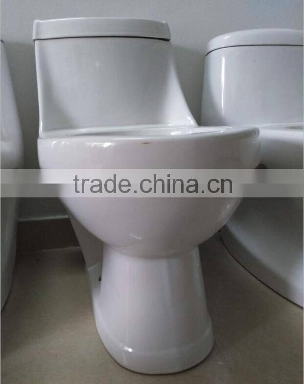 wc toilet bowl ceramic one piece toilet washdwon s trap cheap price toilet large quantity chaozhou manufacturer Y8006