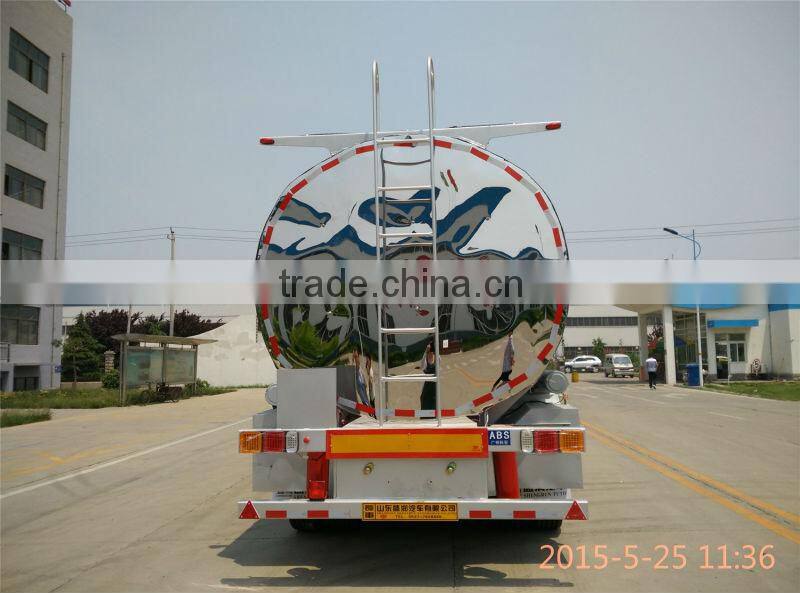 Aluminum Alloy Fuel Tank truck trailer from China Supplier Shengrun