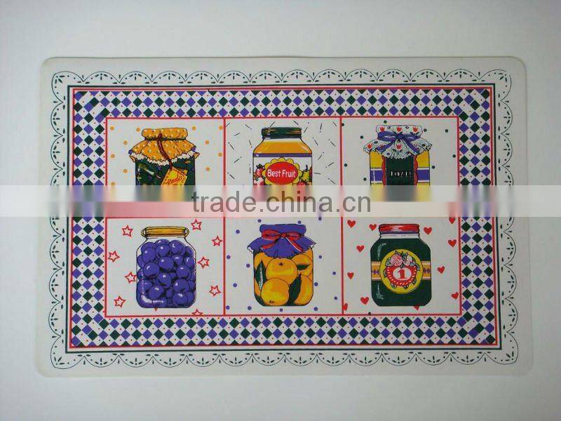 vegetable design placemat