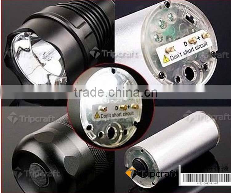 Brightness 6000lm 65W HID FLASHLIGHT/ 85W 65W 45W HID Searchlight,hid driving xemon flashlight with 6600mAh