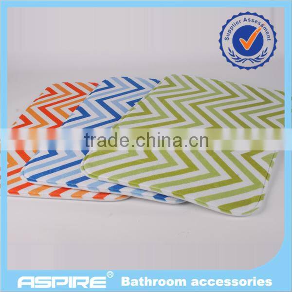 Absorbent soft bathroom mat floor rug bath mat floor rug