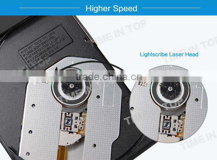 External Lightscribe USB2.0 DVD RW Drive for Notebook