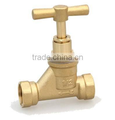 HX-2003 Luqiao factory supply 15mm hot selling Brass stop cock valve