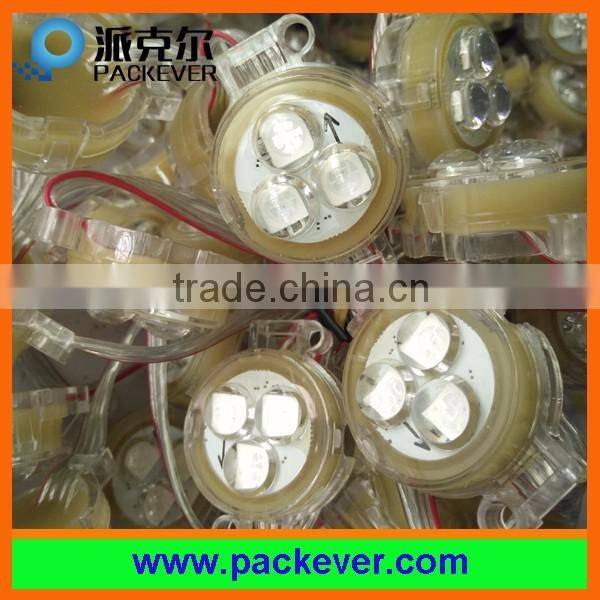 30mm waterproof 12V 0.72W full color RGB programmable LED pixel module