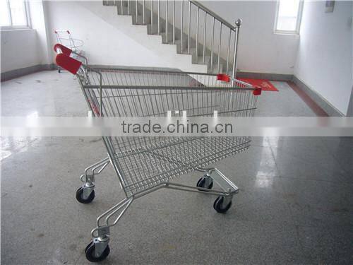 RH-SR180 180L Russian Style metal shopping cart trolley