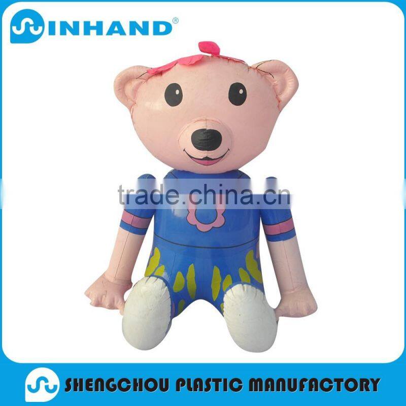 top selling durable cute and vivid Inflatable cub-shaped toys for kids fun