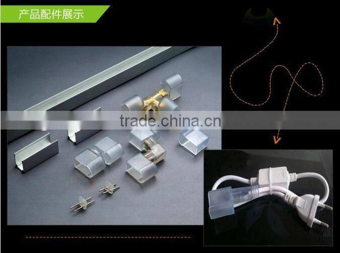 110V 220V Cool White/Red/Blue/Green Flex LED Neon Rope Light Indoor Outdoor Holiday Valentine Party Decorative Lighting led neon