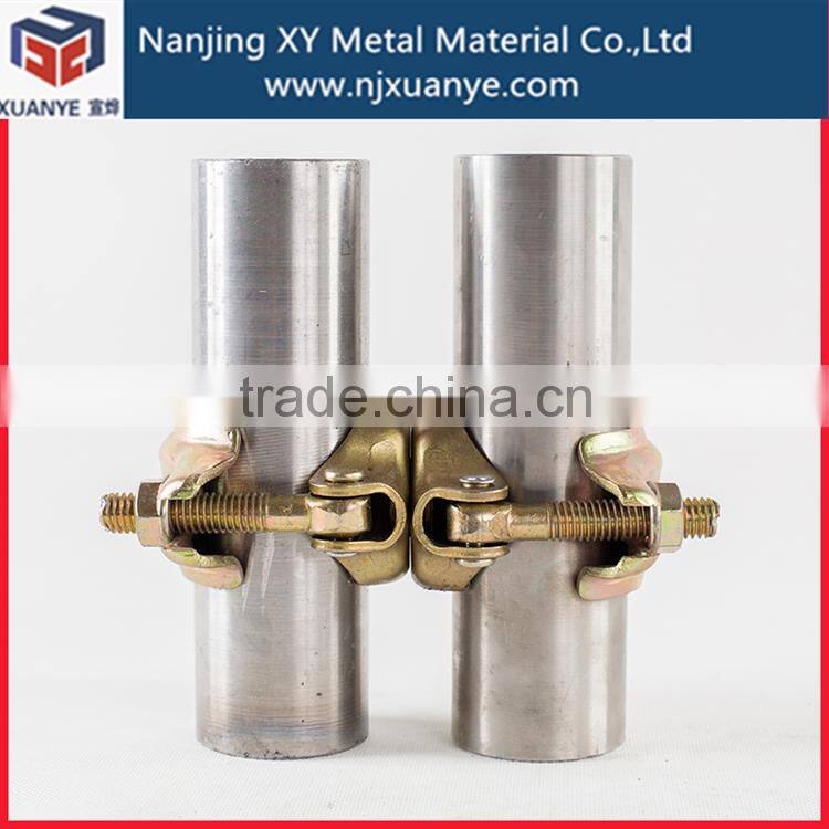 48.3 * 48.3mm pipe clamp Korea Types Pressed tube Couplers