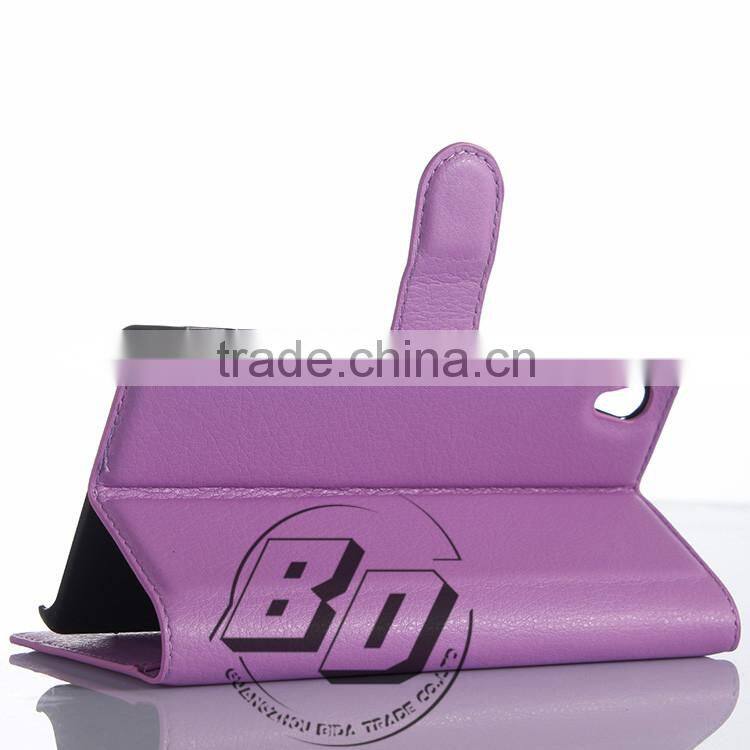 Ultra High Quality Magnetic flip PU leather wallet case with card slots For Sony Xperia Z5 Premium luxury Case fast delivery