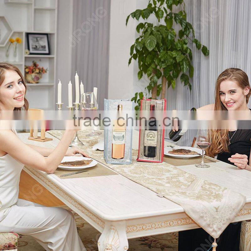 Customization pp woven wine bag