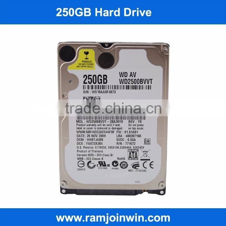 Slim 2.5inch 5400rpm 250GB hard disk