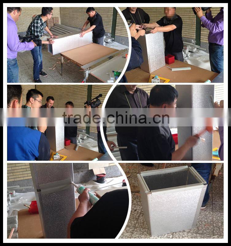phenolic foam insulation board with color steel surface