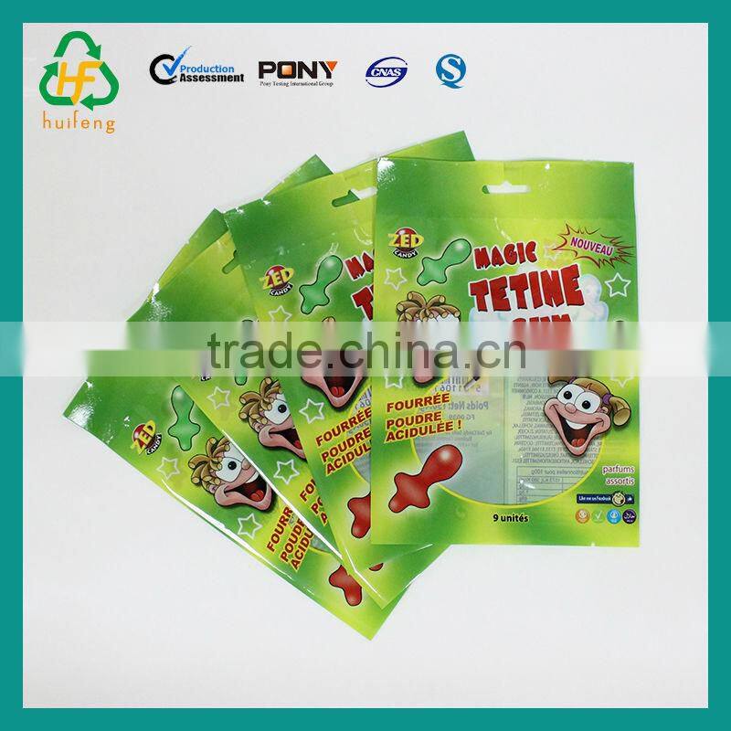 Lamination plastic material candy packaging bags