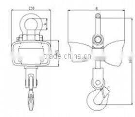 JXCS-Eused in Construction engineering machinery Crane Scale