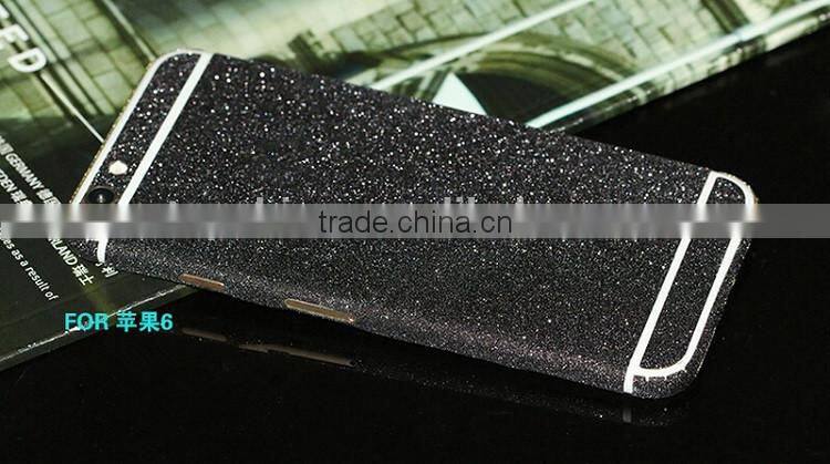 Glitter full body sticker for iPhone 6,for iPhone decal skin sticker