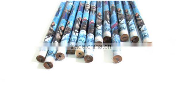 wholesale high quality cartoon frozen wood pencil