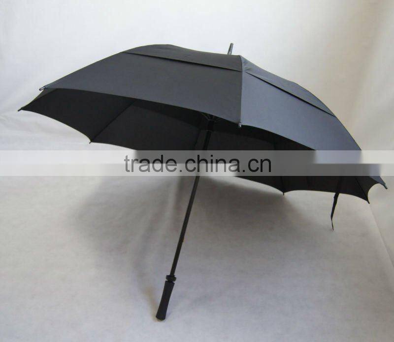 30" golf umbrella, double layer, windproof