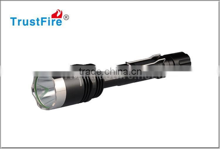 Anti-abrasive finish flashlight TrustFire TR-X8 5 modeds 18650 flash led torch versatility led flashlight with CE,FCC