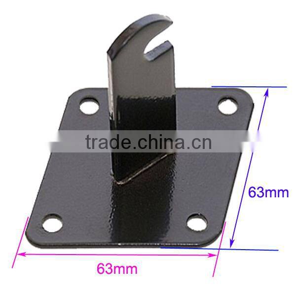 Wall mount for metal grid panel, grid mesh metal panel holder brackets