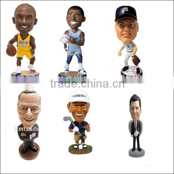 Polyresin Baby Bobble Head Figurine