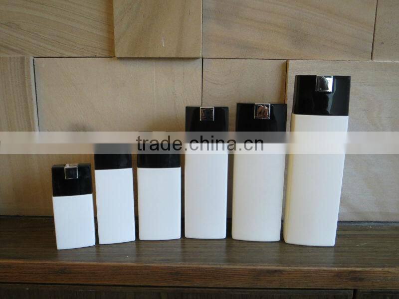 cosmetic bottle with color