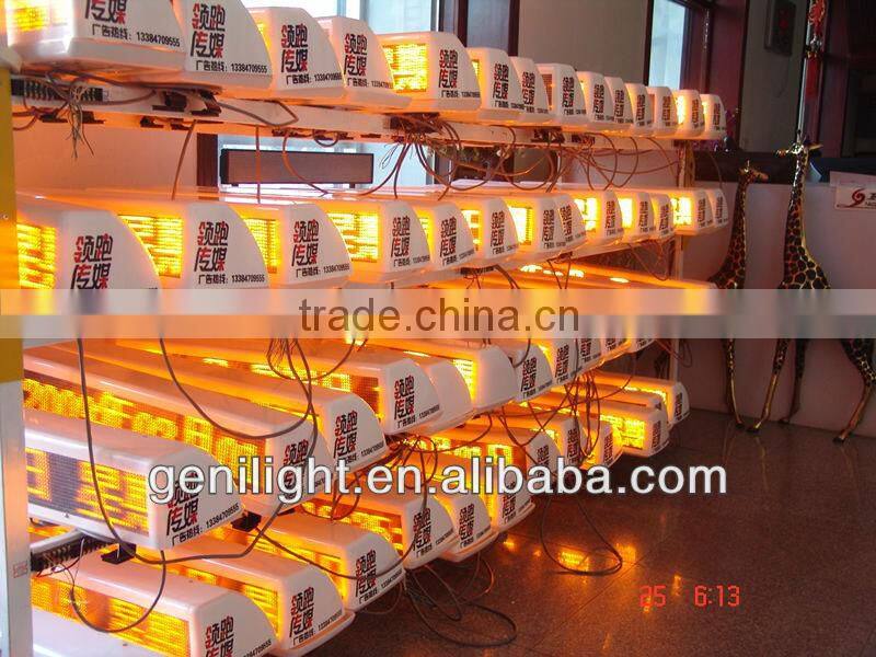 2013 New Wireless Taxi Led Screen,Wireless Car Led Board,Vehicle GPRS Led Display