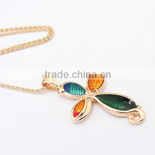 Fashion European Flower Jewelry Necklace And Earring Sets