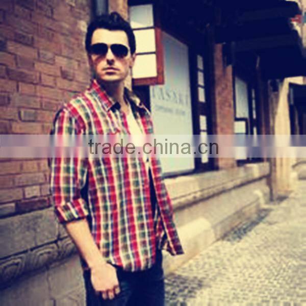 Stock yarn dyed shirting fabric