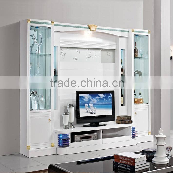 new arrival wooden furniture lcd tv stand western-style modern tv stand