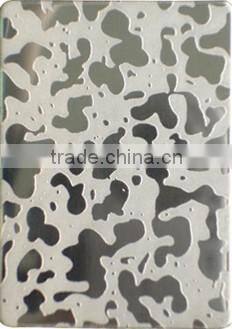 Punching Perforated Metal Sheet 300 Series Grade and Plate Type Embossed stainless steel sheet