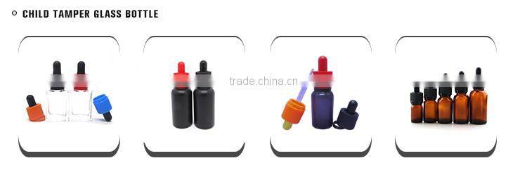 HD plastic dropper bottle with child proof cap dark green color bottle ejuice plastic bottle