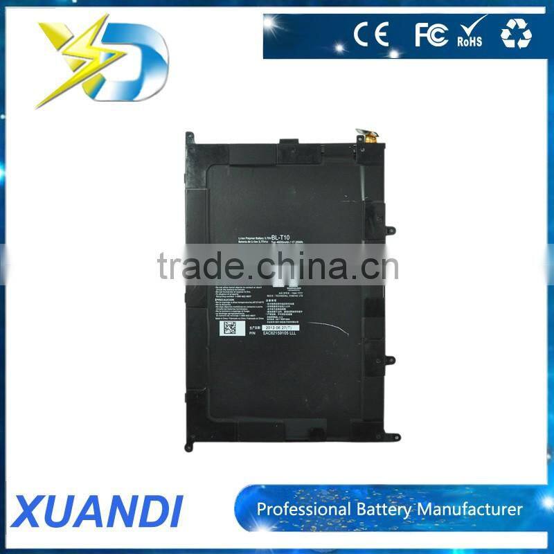 Detailed Images cheap 3.75V 4430mah rechargeable tablet battery for LG Optimus GPad