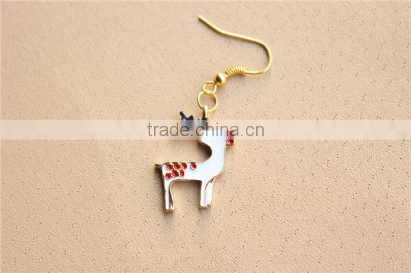 MYLOVE Christmas earring cute reindeer earring MLCHE-12