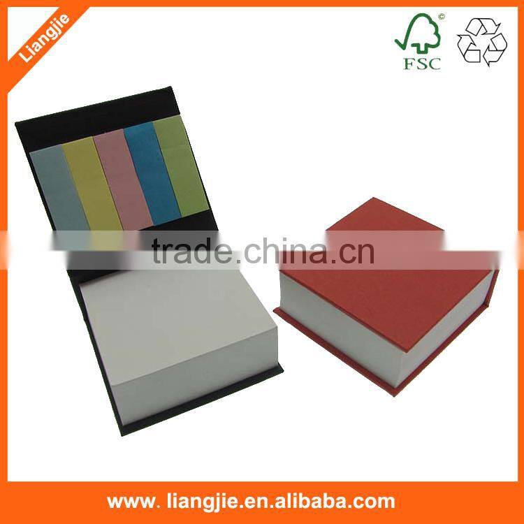 Fancy stationery sticky note pads set with pen