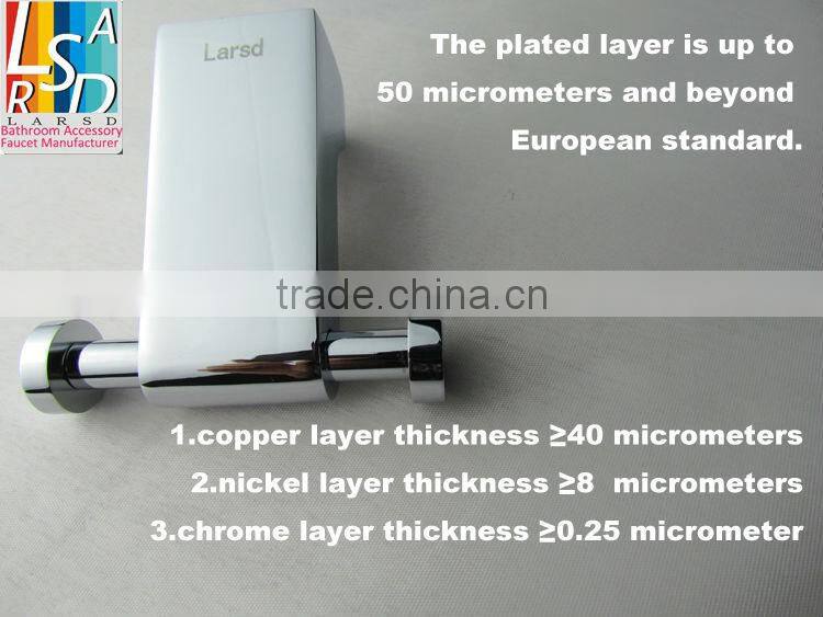 Chrome plated zinc bathroom accessory sets 8000