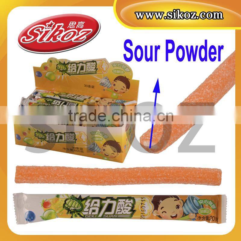 SK-R072 Sour Powder Filled Jelly Candy