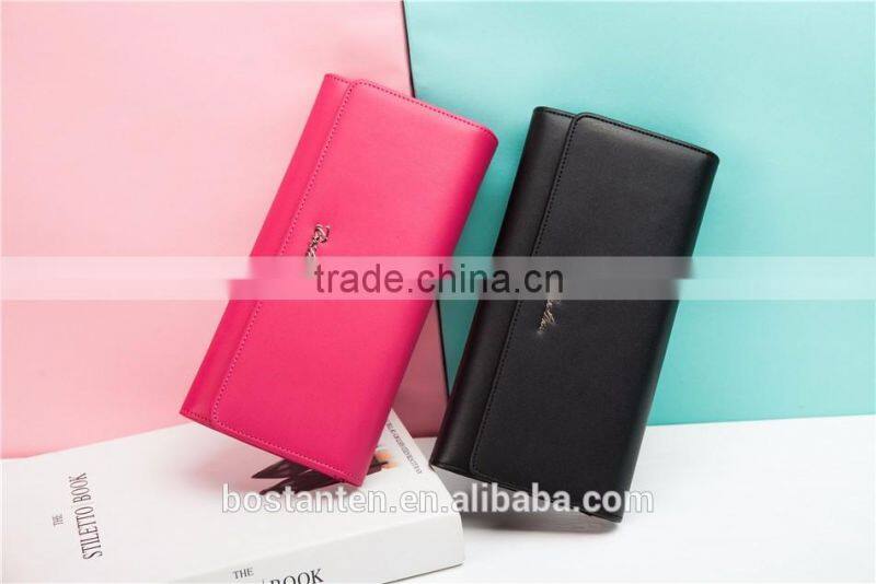 New Arrival Wallets Women Designer Purse Long Design Hasp Folding Type