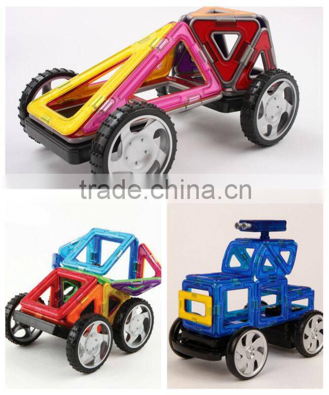 Magnetic Assembly Train Toys